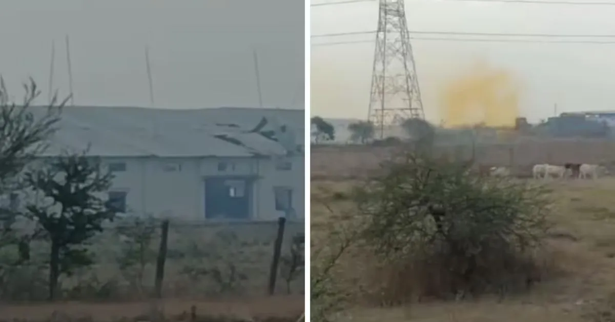छत्तीसगढ़ की सबसे बड़ी बारूद फैक्ट्री में भीषण आग और धमाका: कई घायल, एक की मौत