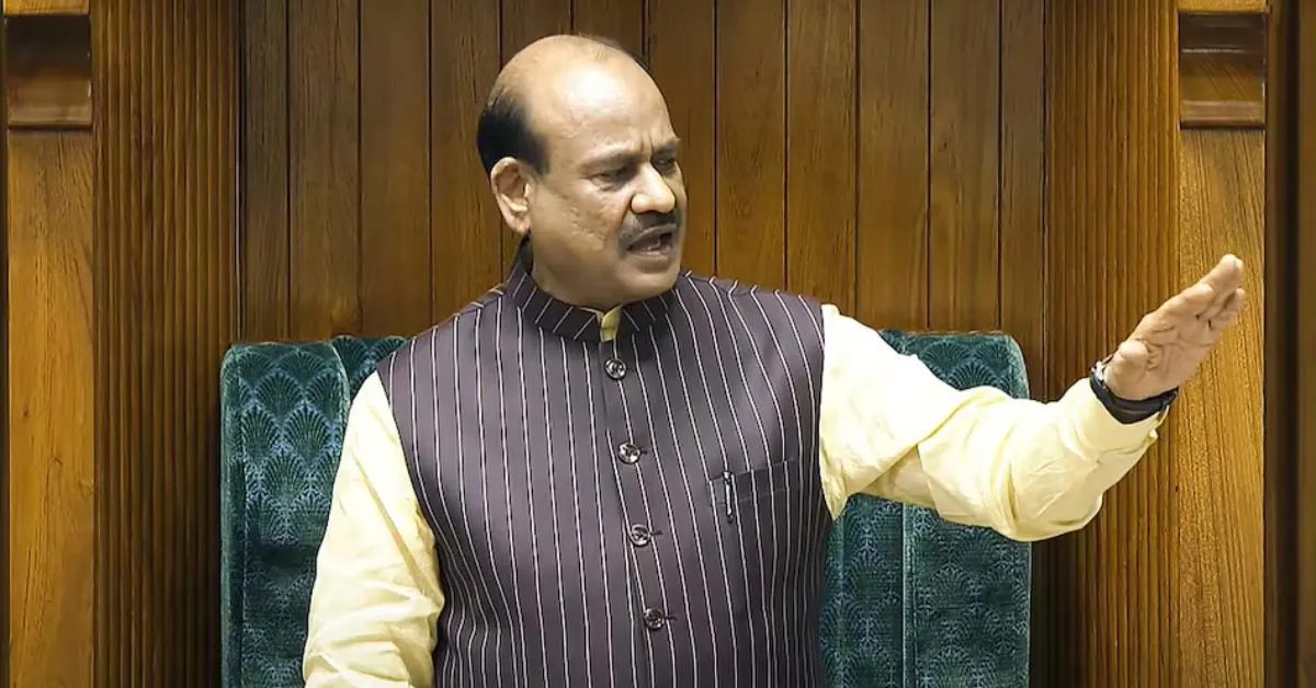 लोकसभा स्पीकर ओम बिरला का फॉर्म: पहले ही दिन दिखाए तेवर